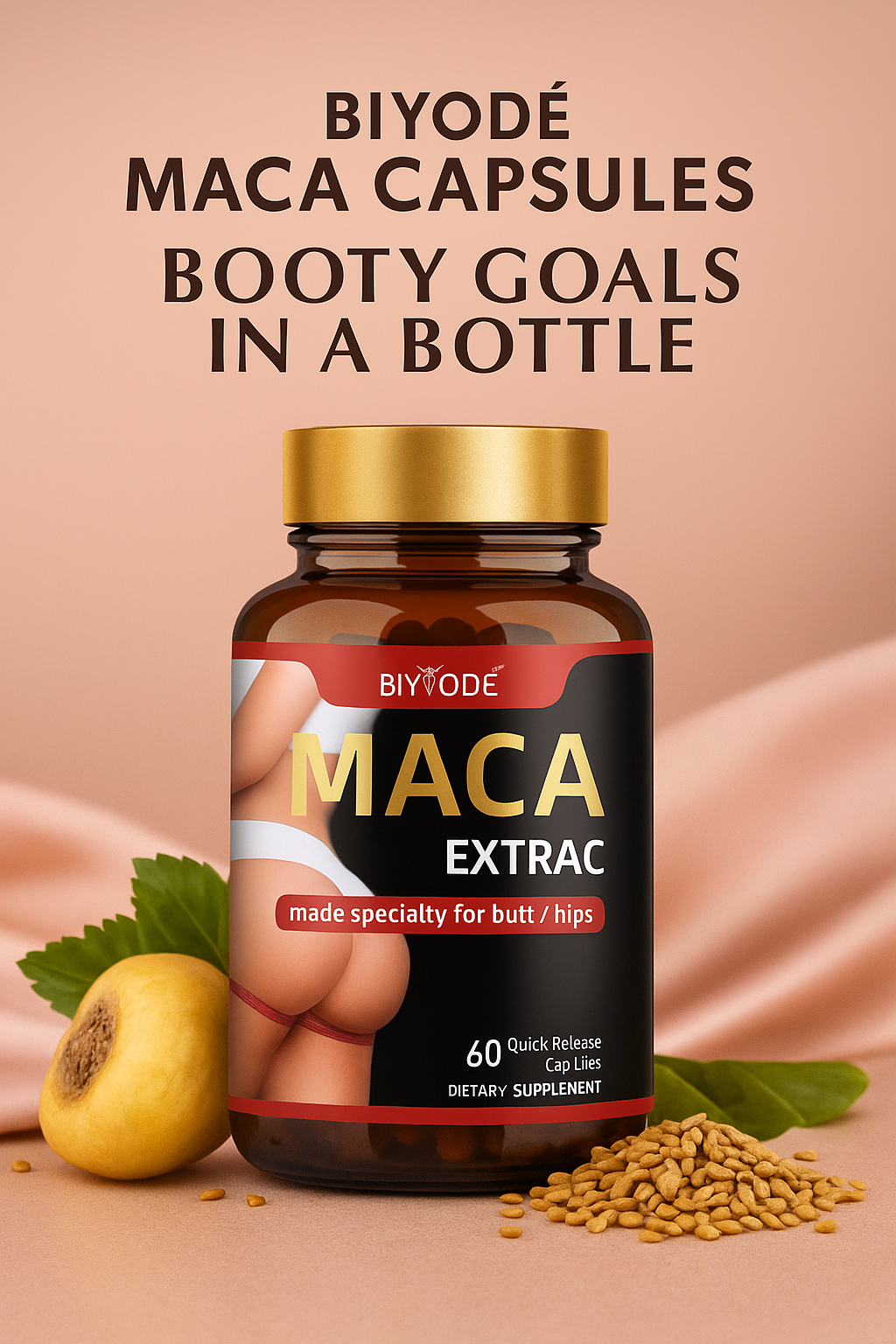 Biyode Booty Boost Capsules