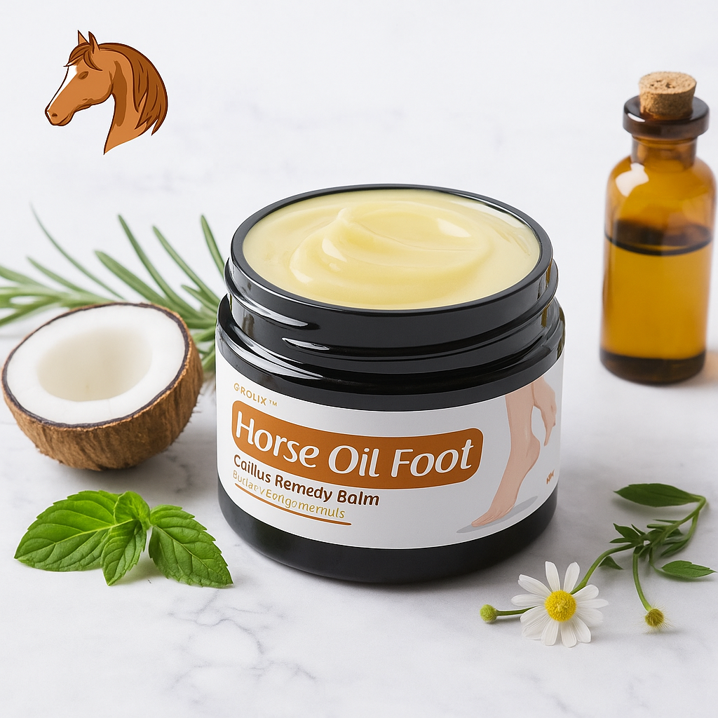 🌿 Horse Oil Foot Callus Remedy Balm