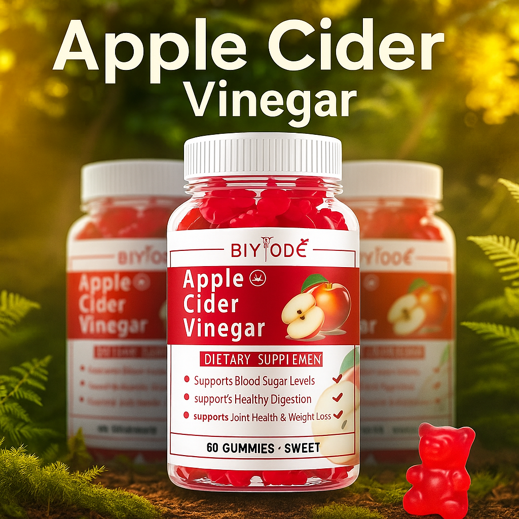 🍎 BIYODE Apple Cider Vinegar Gummies