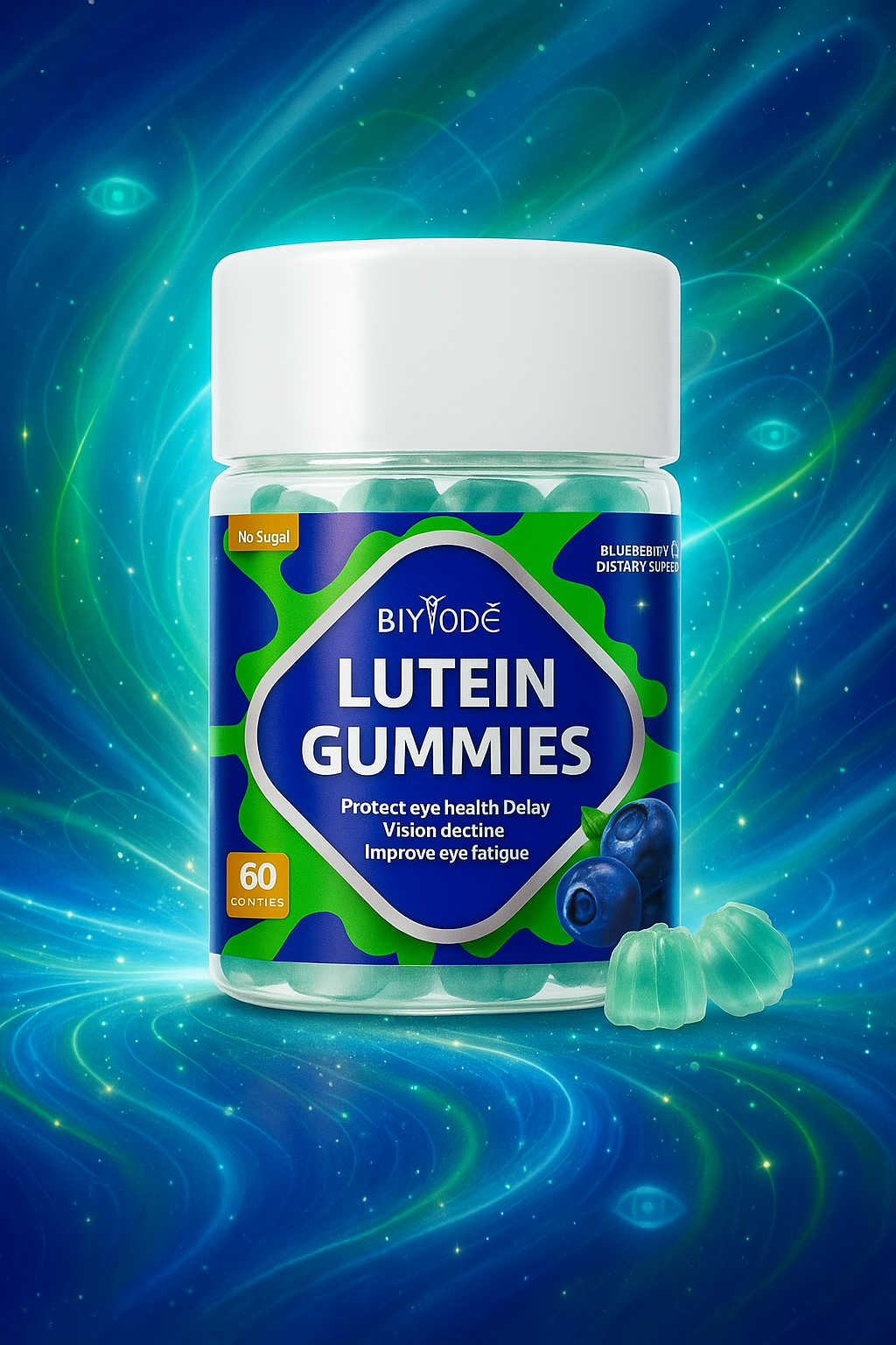 BIYODE Lutein Gummies 👁️ Clearer Vision Every Day